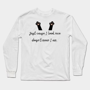 I'm not nice Long Sleeve T-Shirt